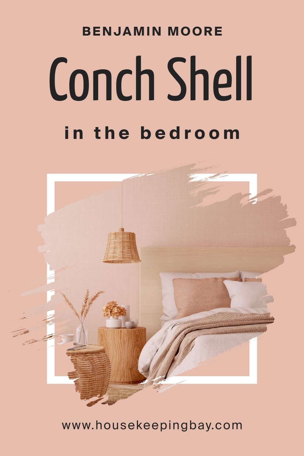 Benjamin Moore. Conch Shell 052 for the Bedroom