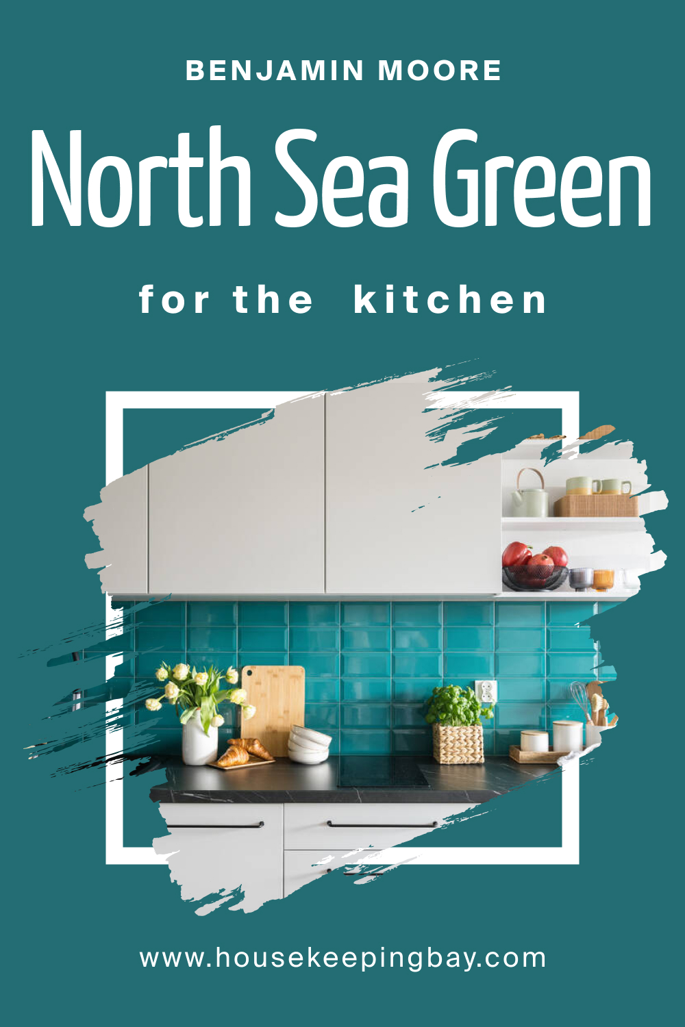 Benjamin Moore. North Sea Green 2053 30 for the Kitchen