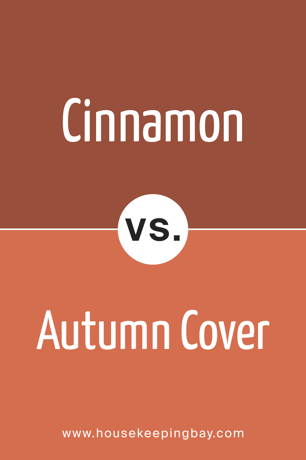 Cinnamon 2174 20 vs. BM 2170 30 Autumn Cover