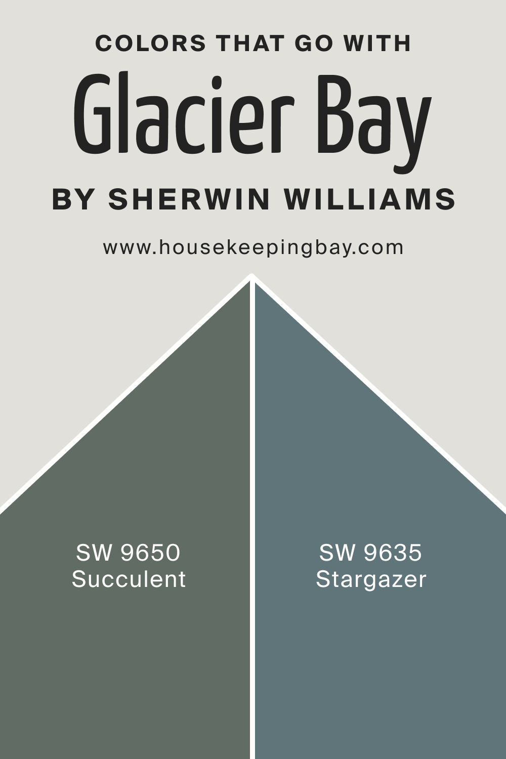 Colors that goes with SW 9626 Glacier Bay by Sherwin Williams