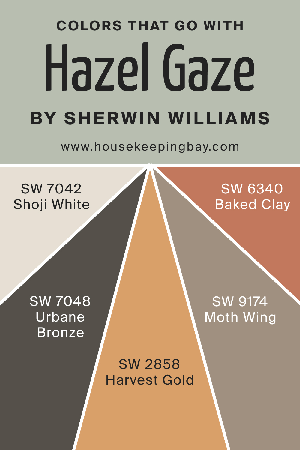 Colors that goes with SW 9652 Hazel Gaze by Sherwin Williams