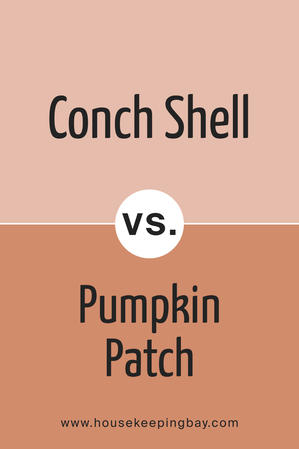 Conch Shell 052 vs. BM 055 Pumpkin Patch
