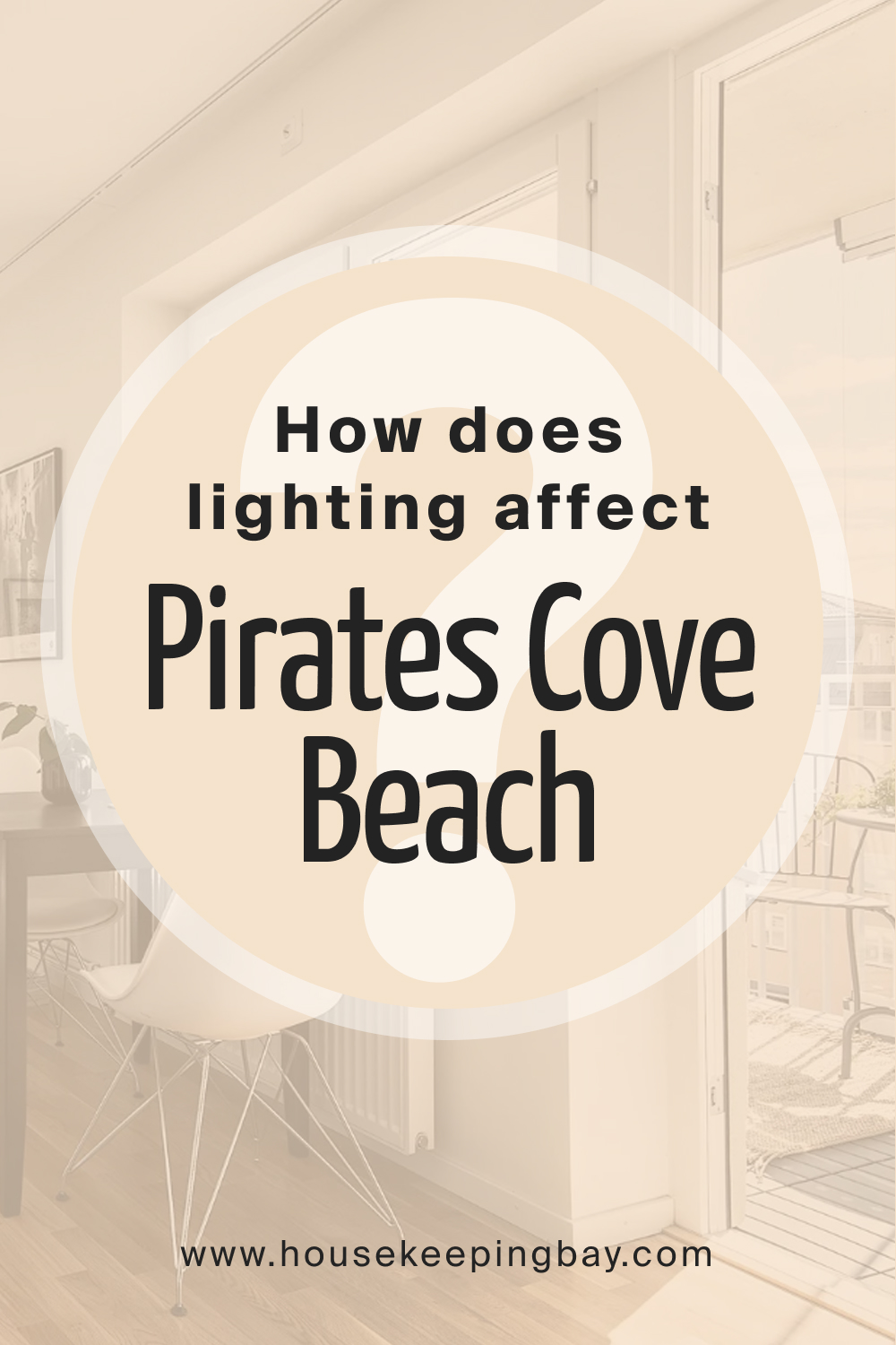 How does lighting affect Pirates Cove Beach OC 80