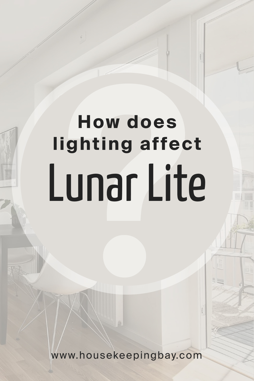 How does lighting affect SW 9546 Lunar Lite