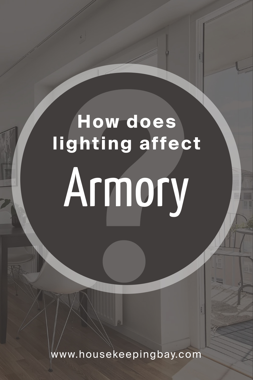How does lighting affect SW 9600 Armory