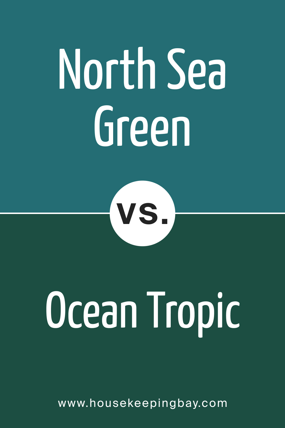 North Sea Green 2053 30 vs. BM 2052 10 Ocean Tropic