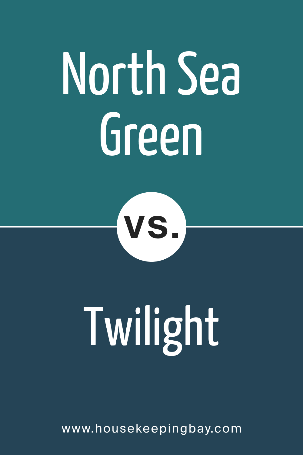 North Sea Green 2053 30 vs. BM 2058 10 Twilight
