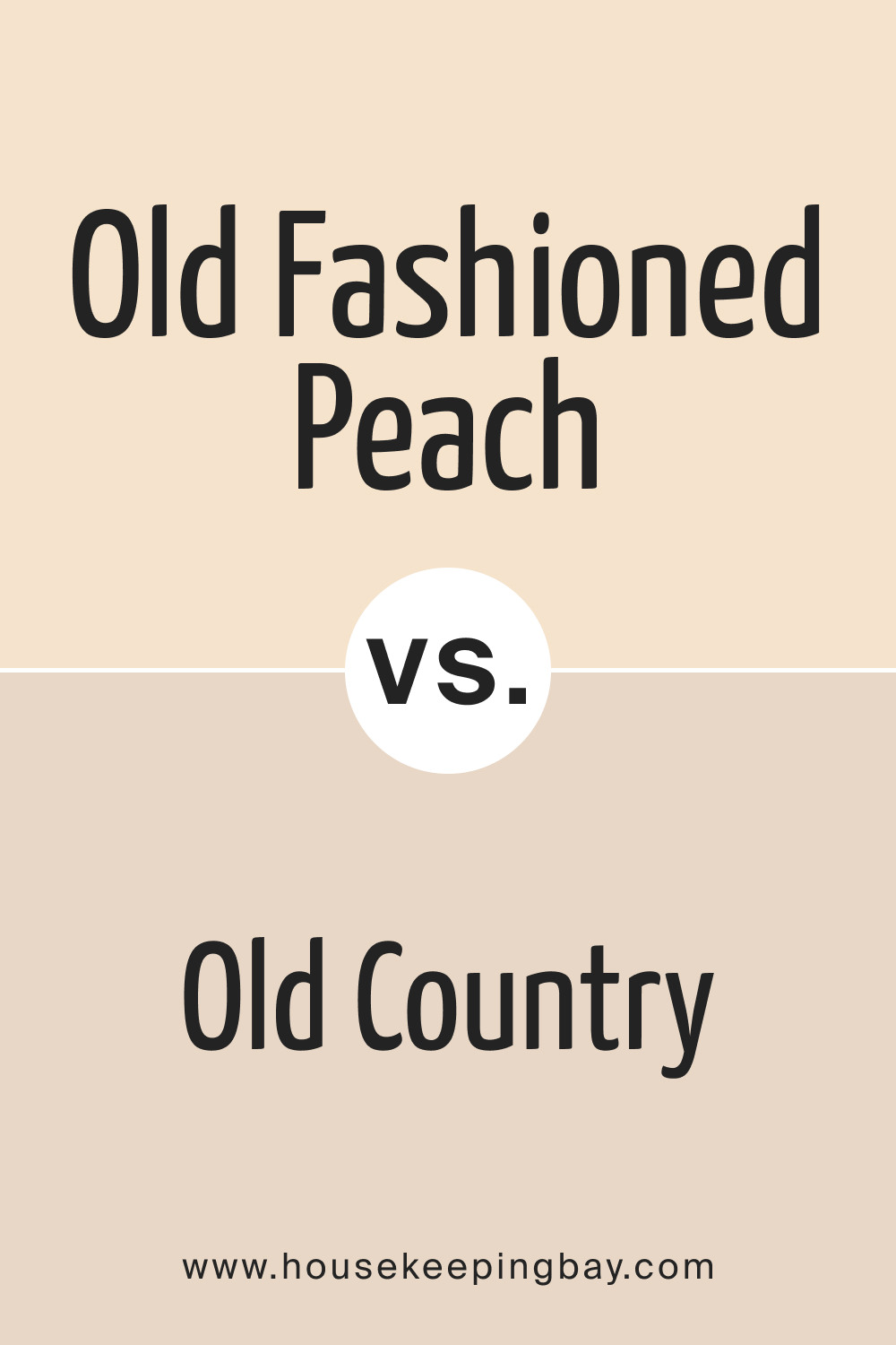 Old Fashioned Peach OC 79 vs. OC 76 Old Country