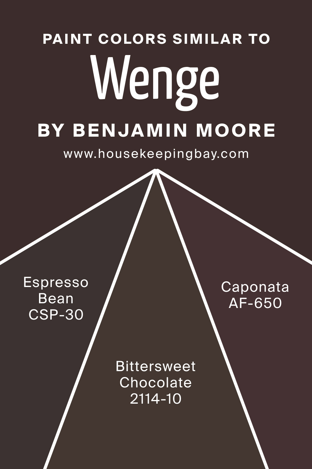 Paint Colors Similar to Wenge AF 180 by Benjamin Moore