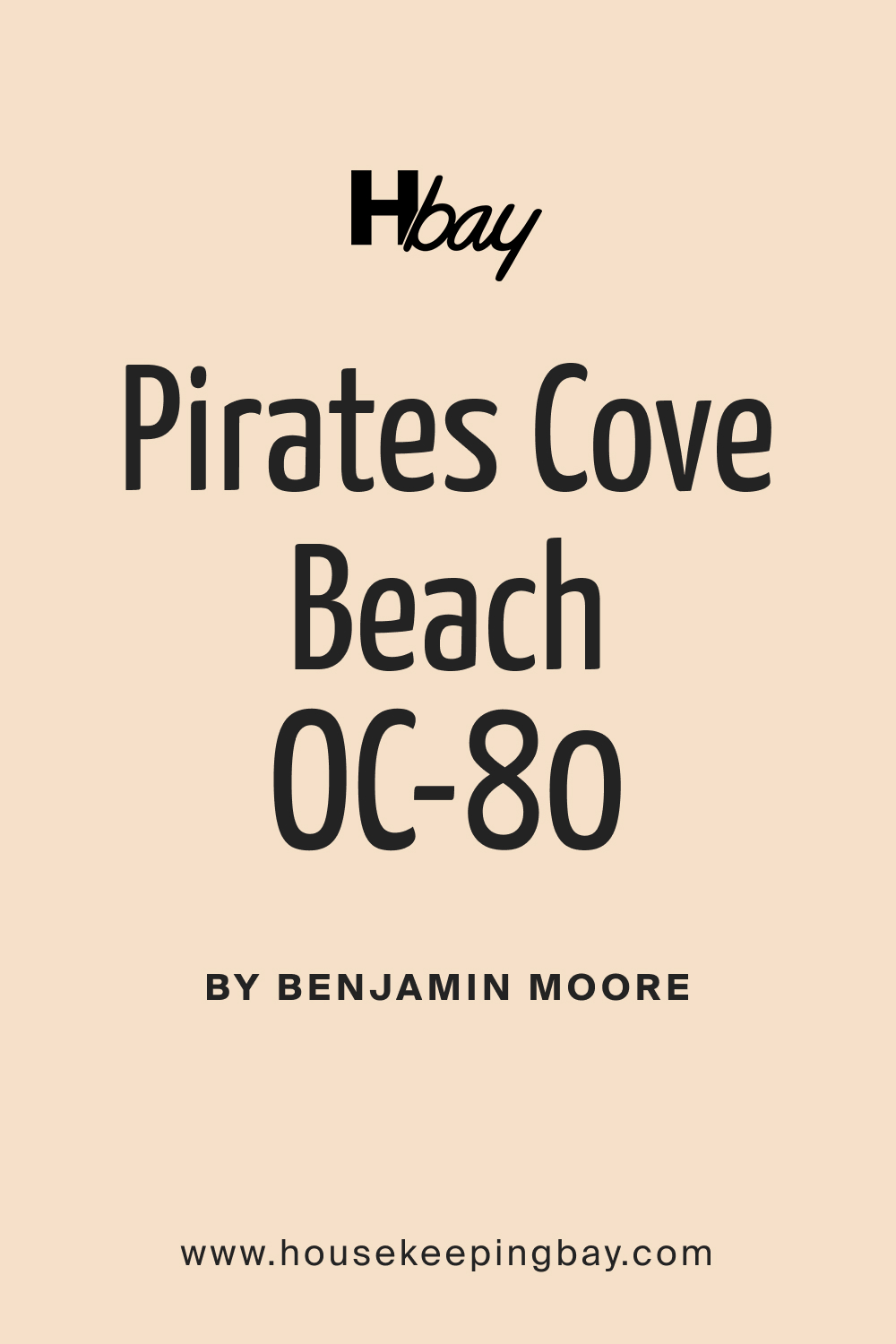 Pirates Cove Beach OC 80 Paint Color by Benjamin Moore
