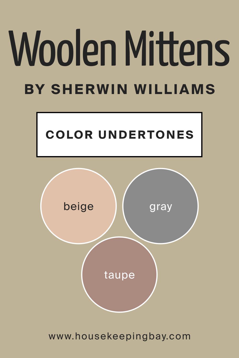 SW 9526 Woolen Mittens by Sherwin Williams Color Undertone