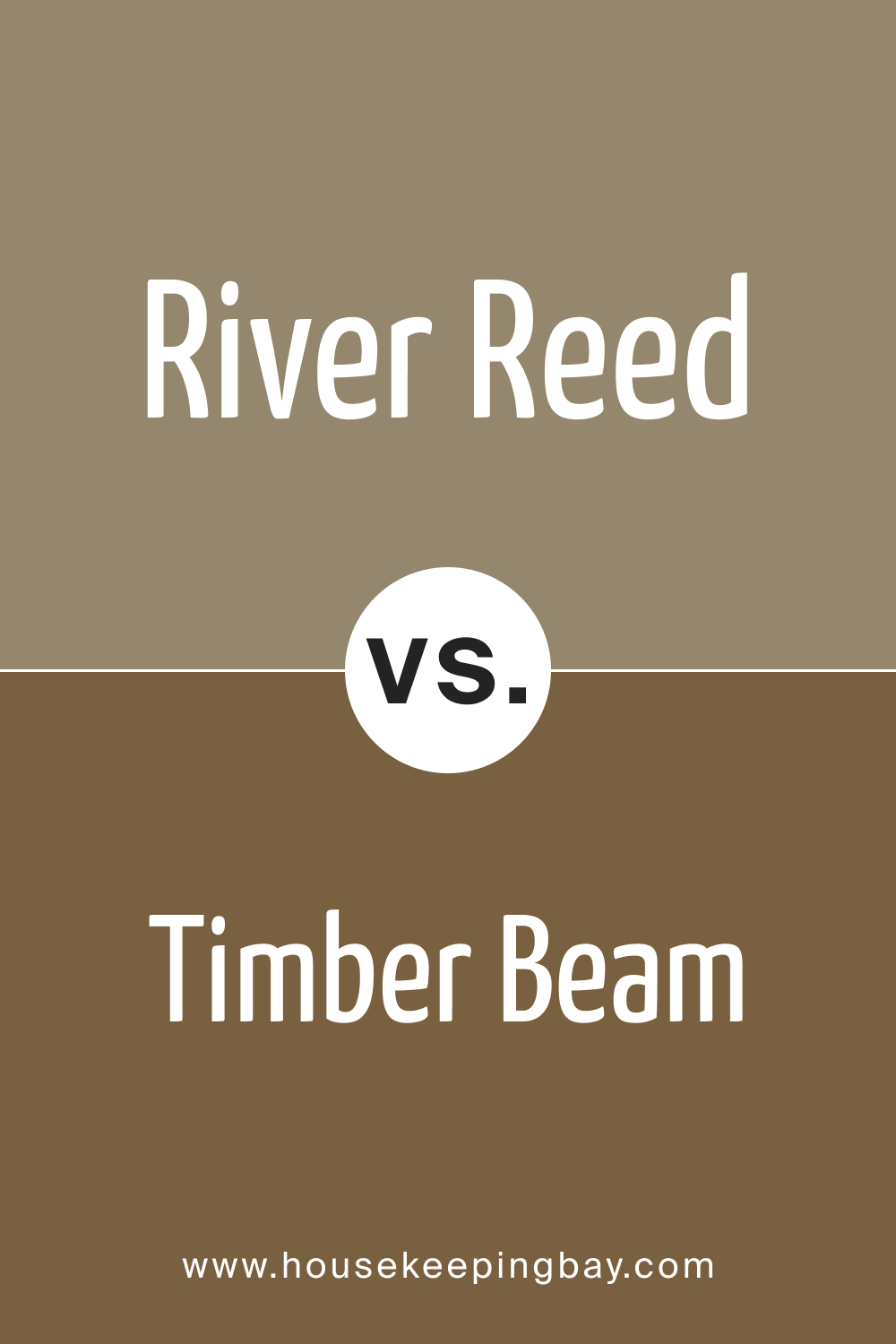 SW 9534 River Reed vs. SW 9540 Timber Beam