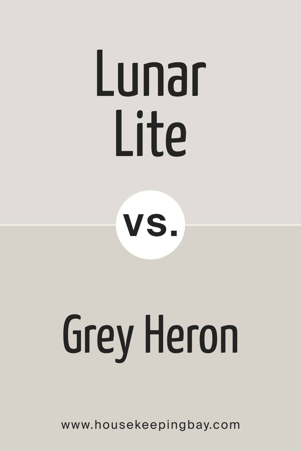 SW 9546 Lunar Lite vs. SW 9566 Grey Heron