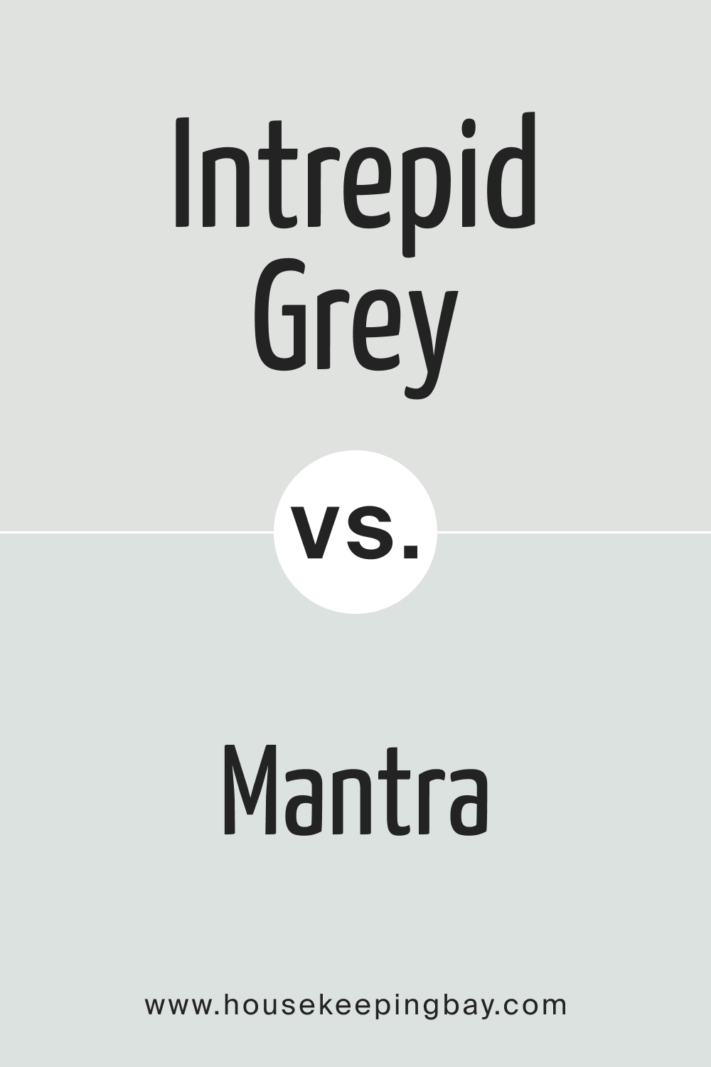 SW 9556 Intrepid Grey vs. SW 9631 Mantra