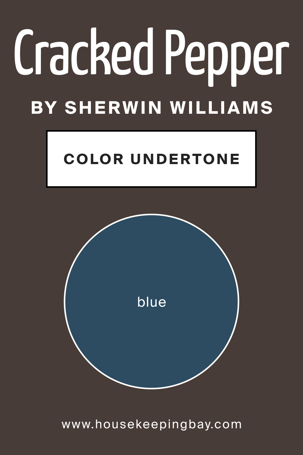 SW 9580 Cracked Pepper by Sherwin Williams Color Undertone