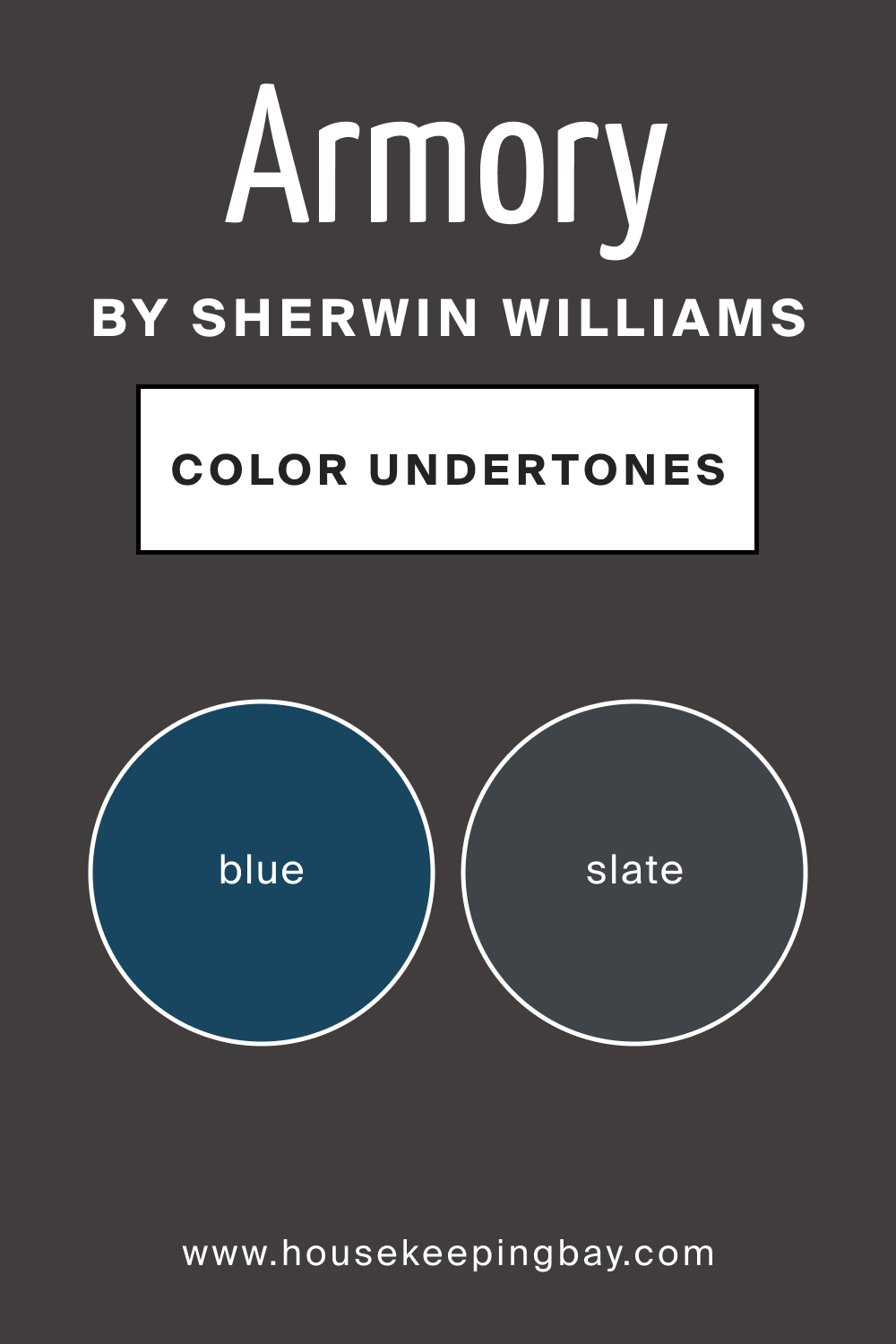 SW 9600 Armory by Sherwin Williams Color Undertone