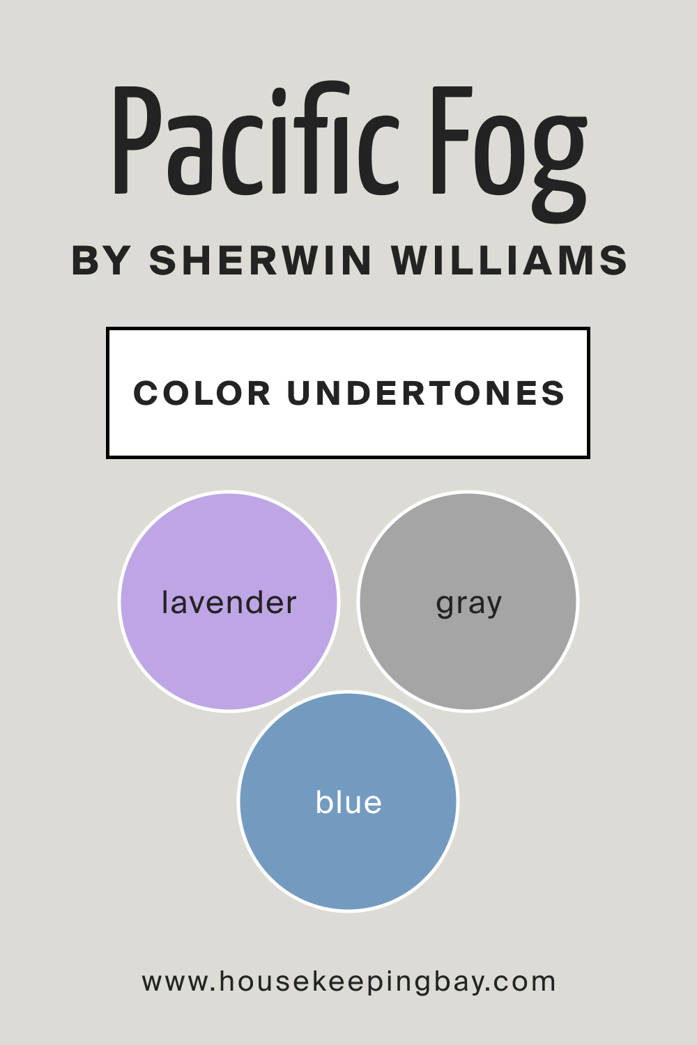 SW 9627 Pacific Fog by Sherwin Williams Color Undertone