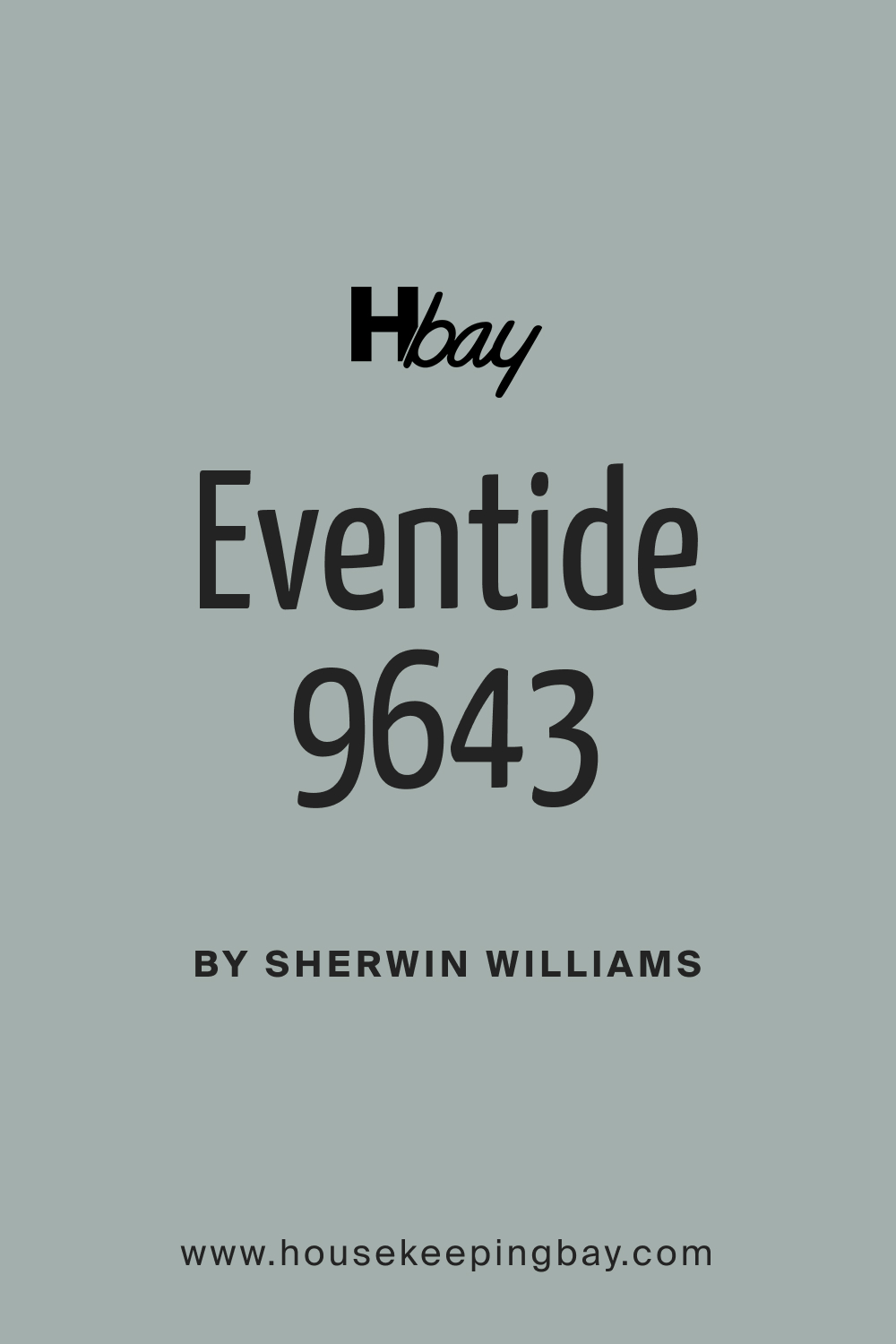 SW 9643 Eventide Paint Color by Sherwin Williams