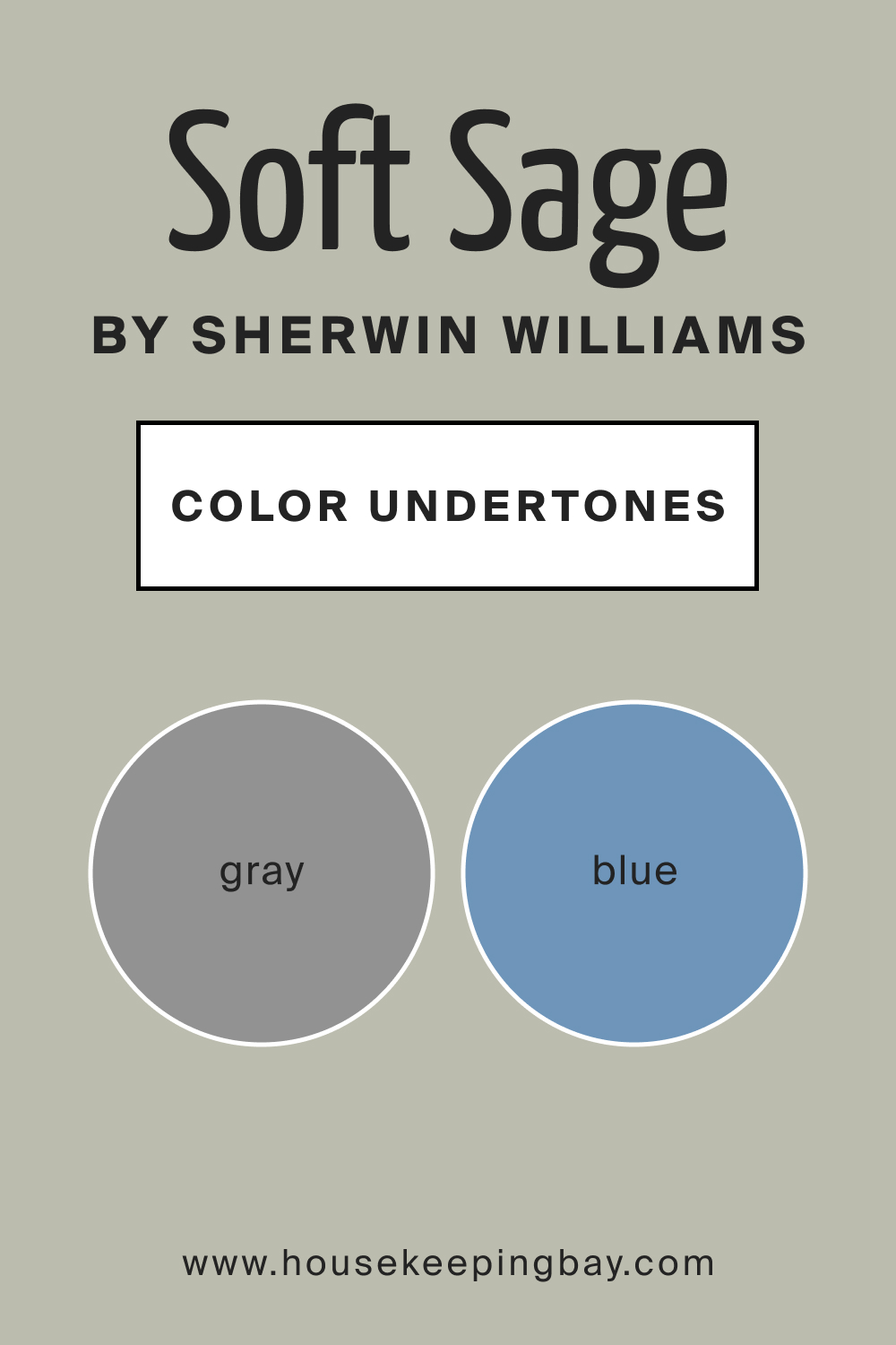 SW 9647 Soft Sage by Sherwin Williams Color Undertone