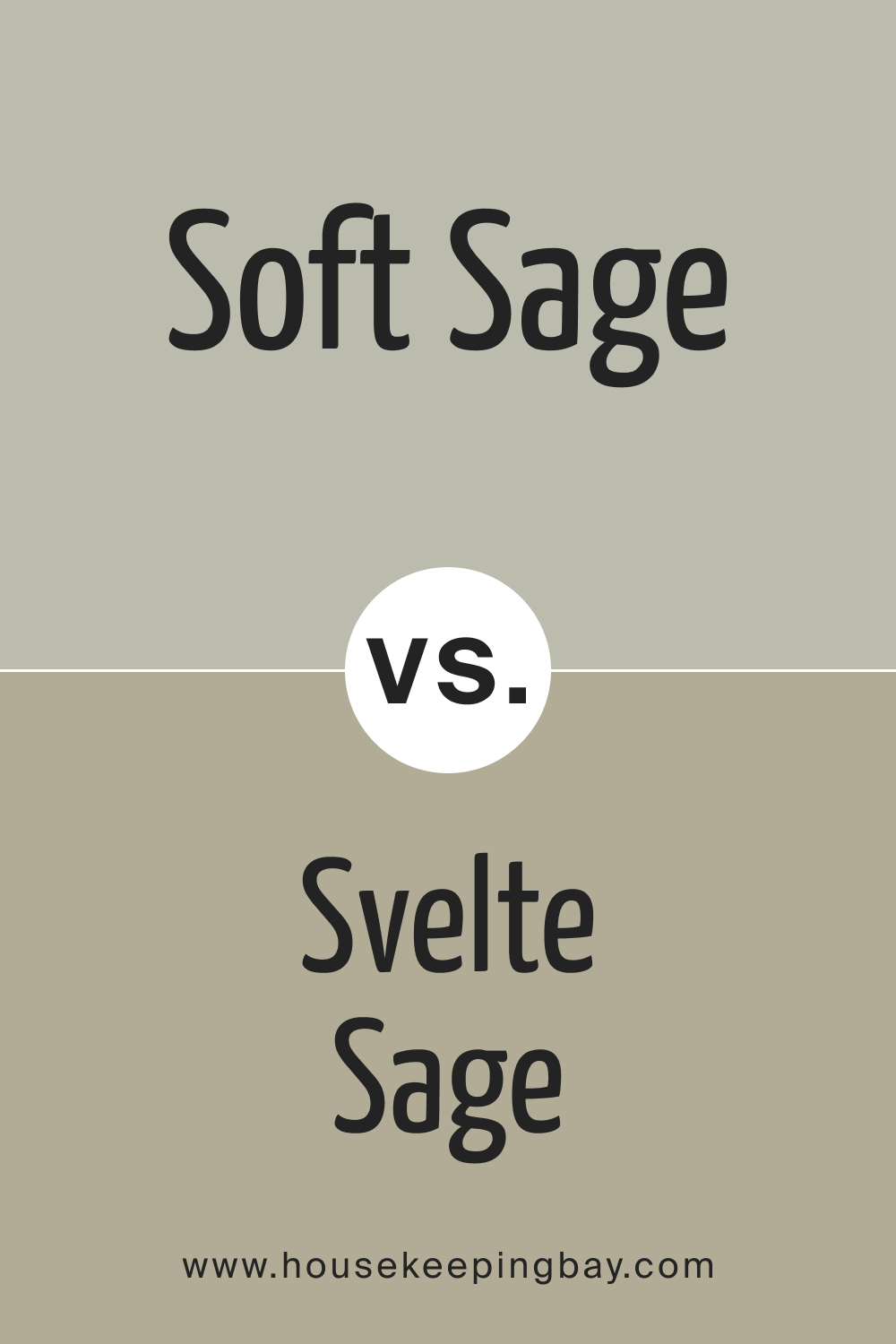 SW 9647 Soft Sage vs. SW 6164 Svelte Sage