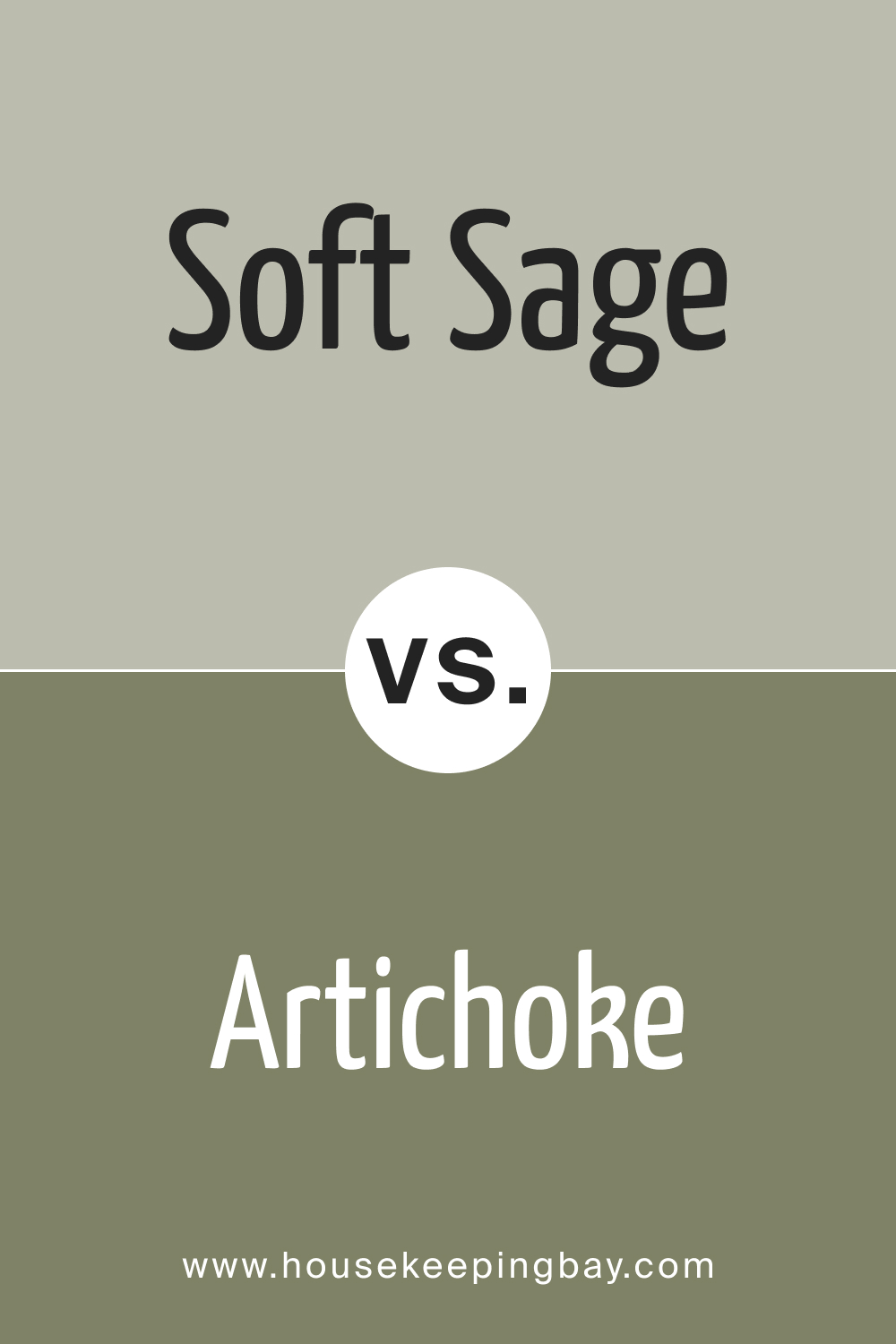 SW 9647 Soft Sage vs. SW 6179 Artichoke