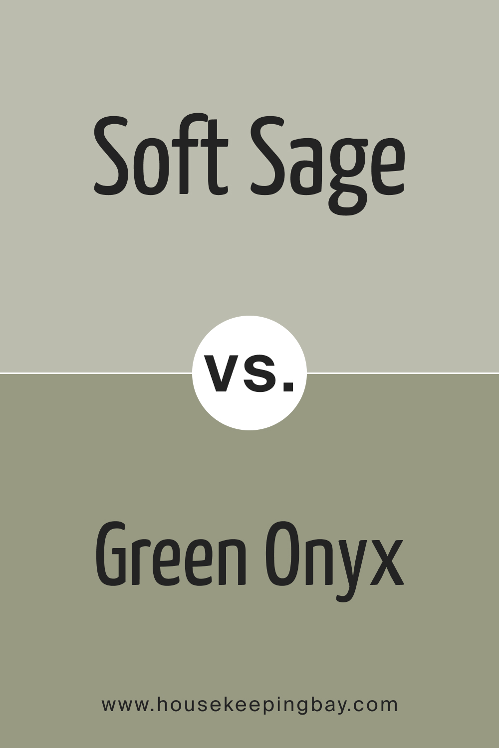 SW 9647 Soft Sage vs. SW 9128 Green Onyx