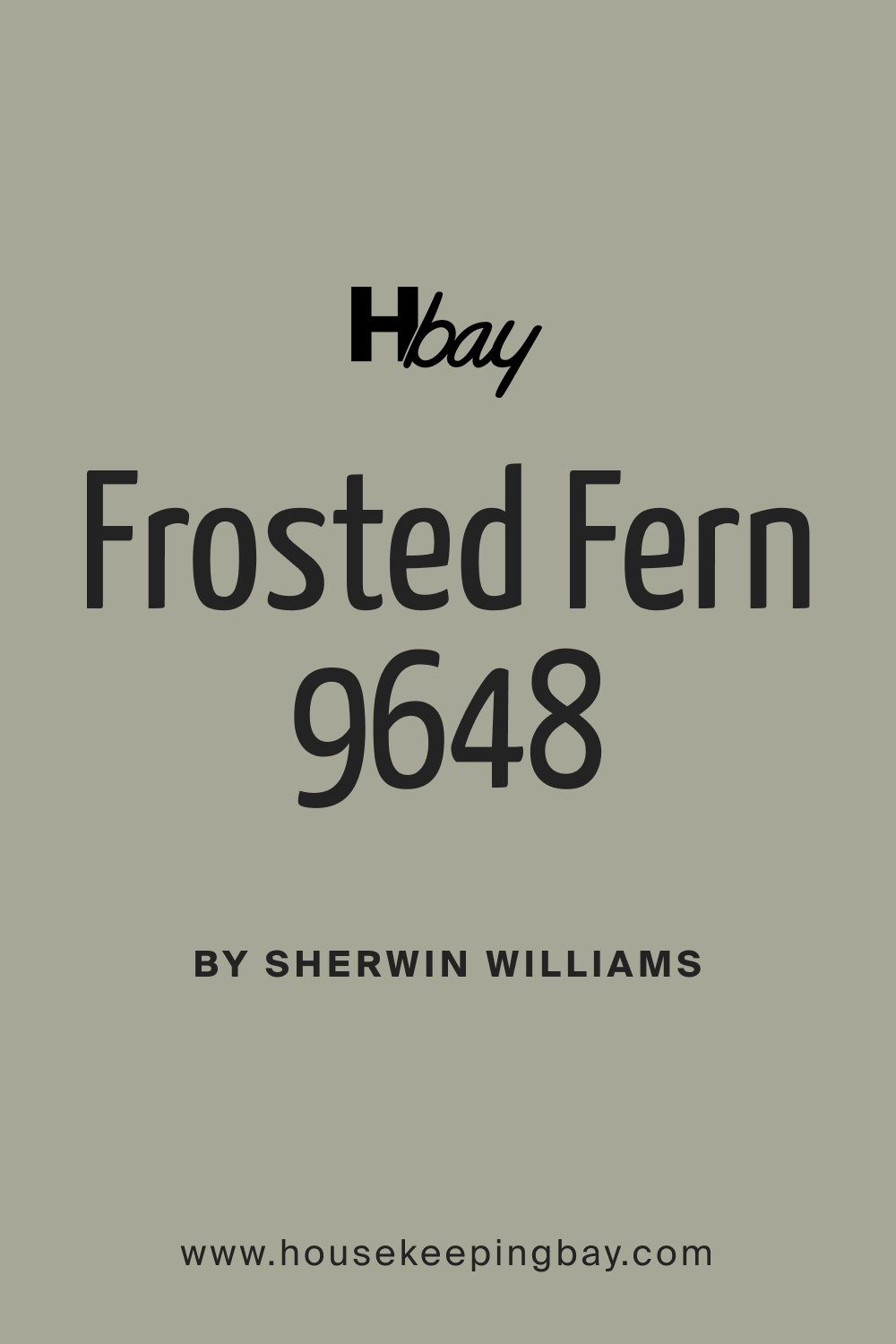SW 9648 Frosted Fern Paint Color by Sherwin Williams