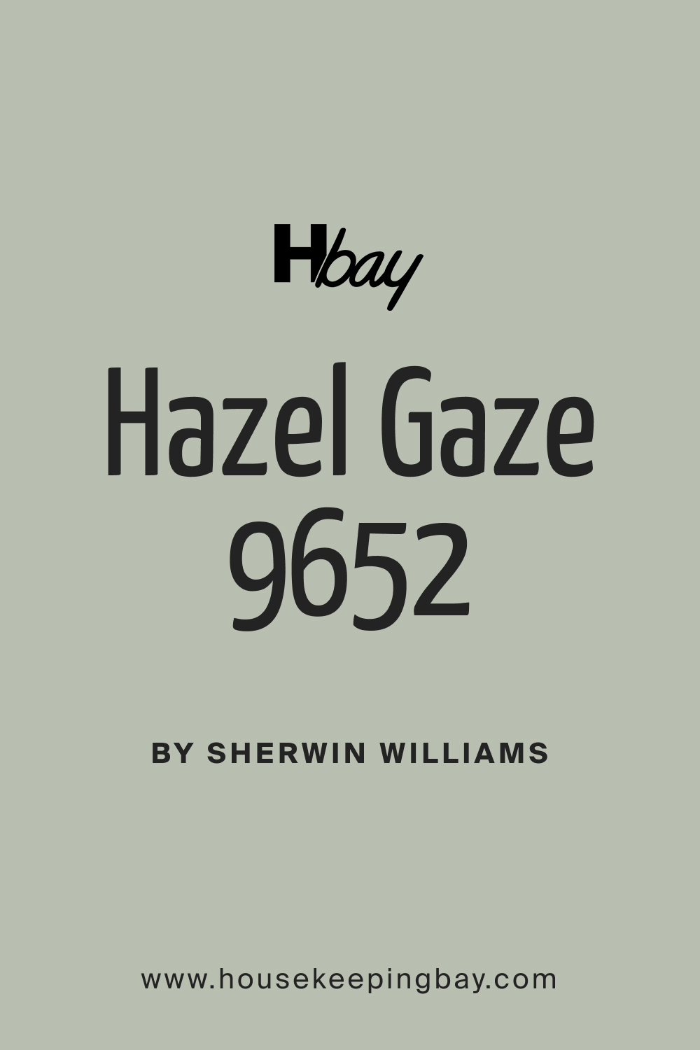 SW 9652 Hazel Gaze Paint Color by Sherwin Williams