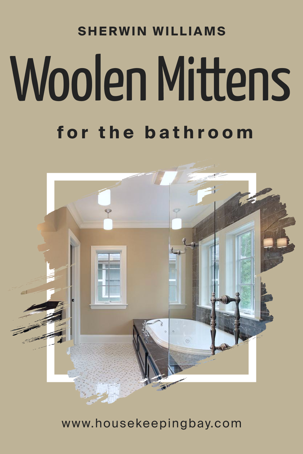 Sherwin Williams. SW 9526 Woolen Mittens For the Bathroom