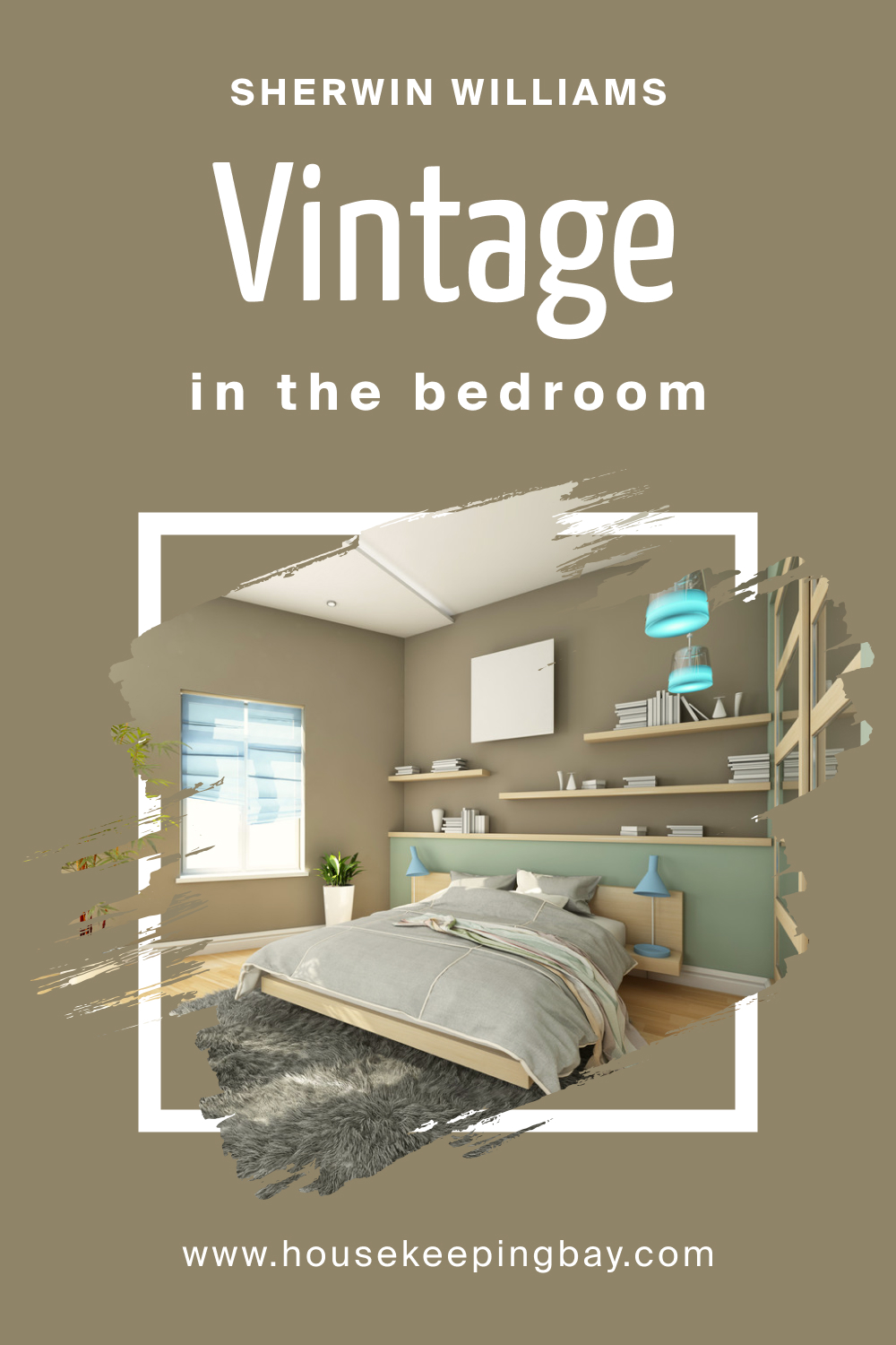 Sherwin Williams. SW 9528 Vintage For the bedroom