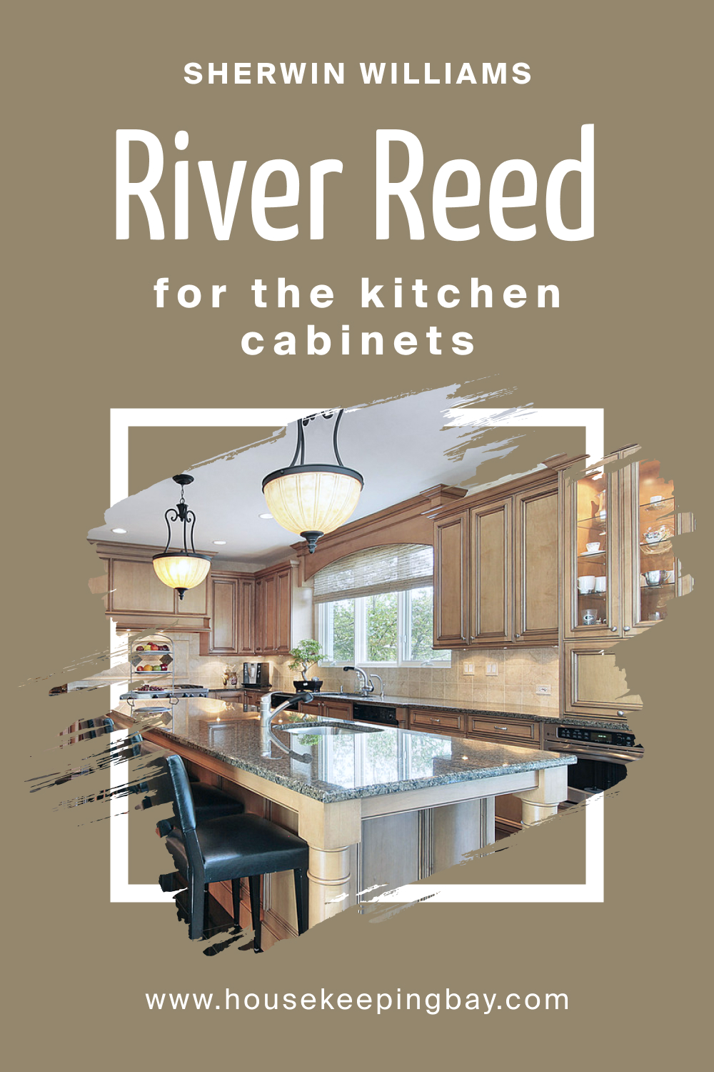 Sherwin Williams. SW 9534 River Reed For the Kitchen Cabinets