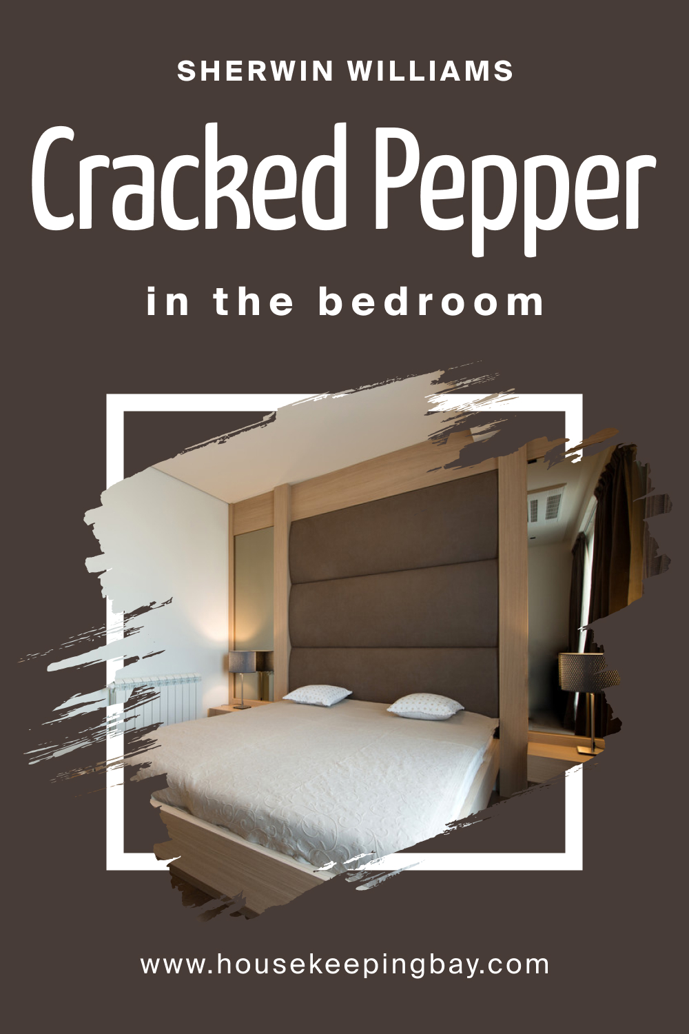 Sherwin Williams. SW 9580 Cracked Pepper For the bedroom