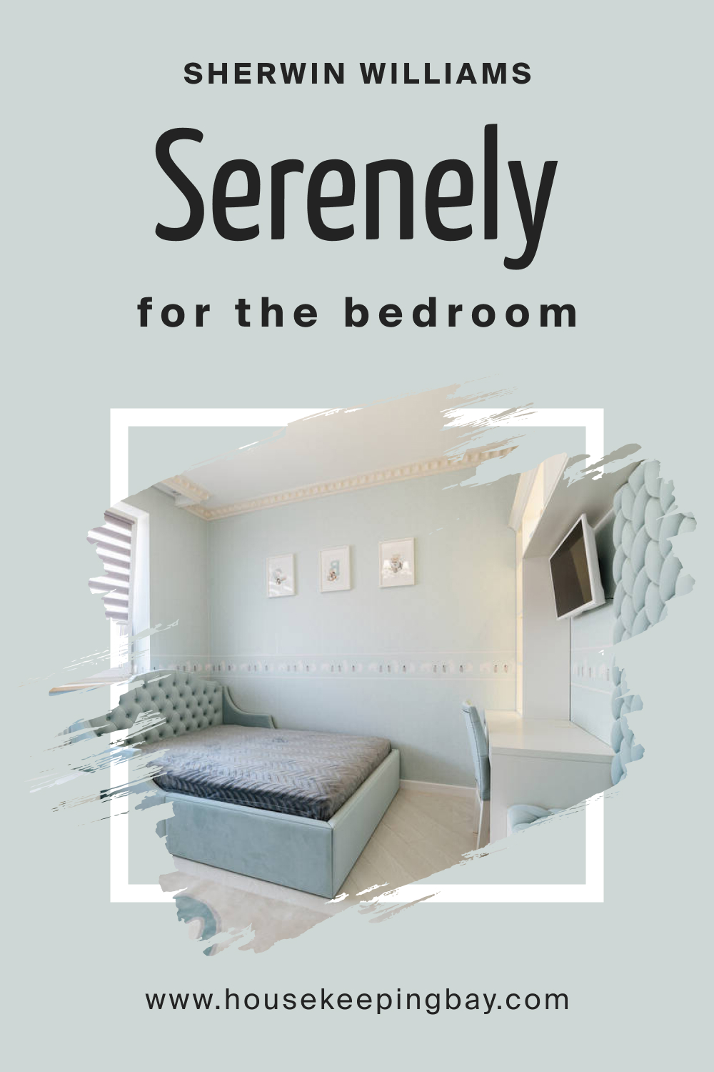 Sherwin Williams. SW 9632 Serenely For the bedroom