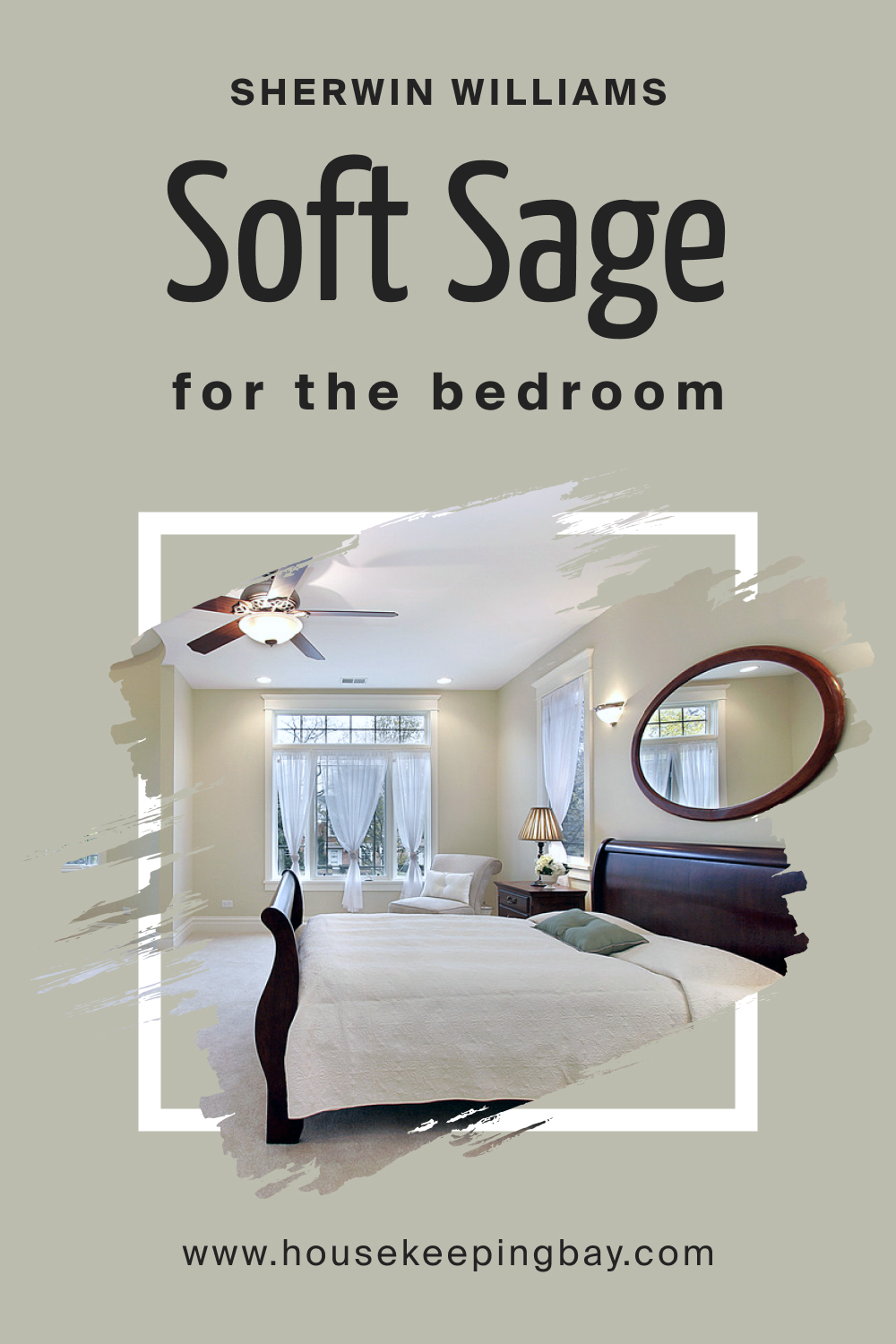 Sherwin Williams. SW 9647 Soft Sage For the bedroom