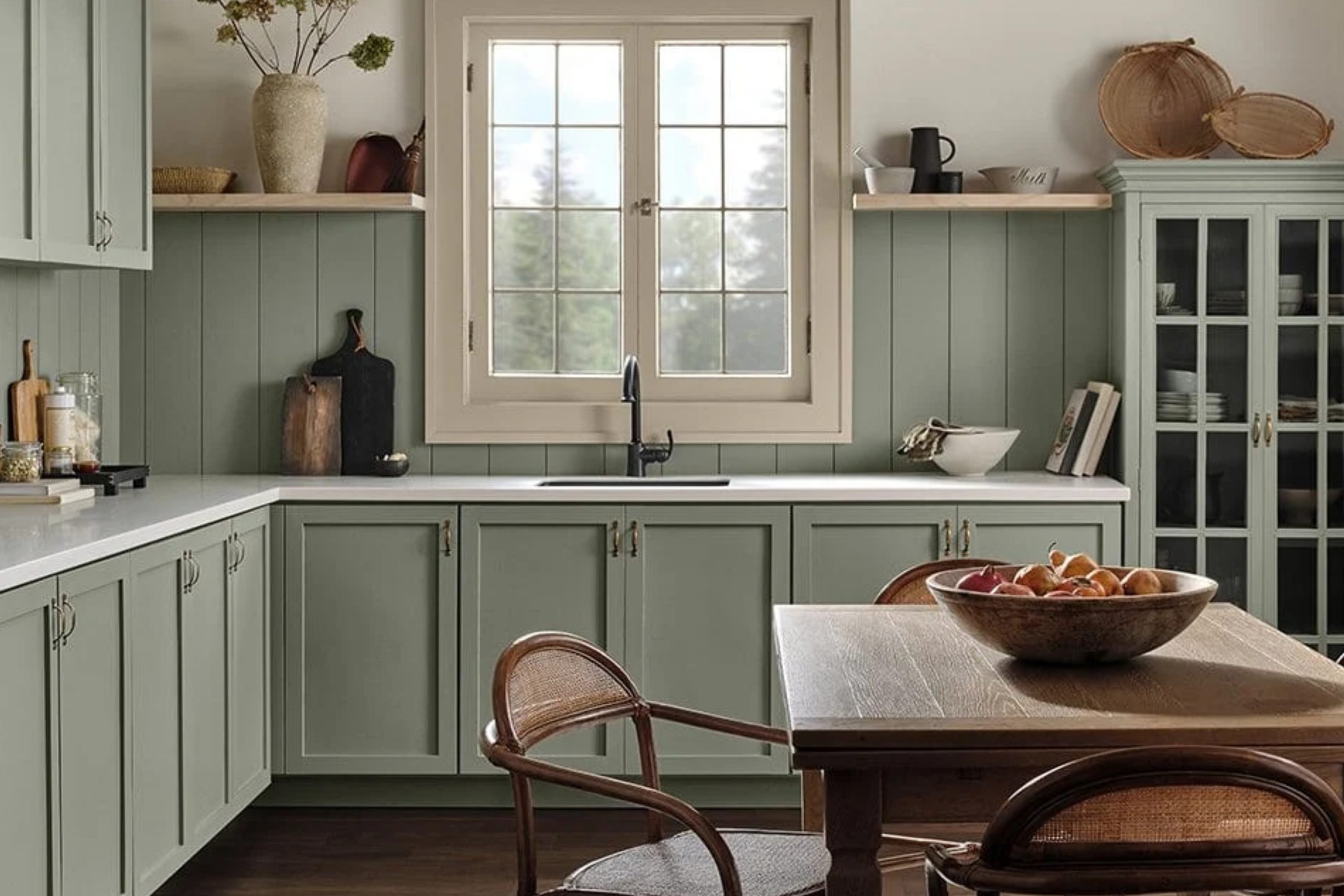 Soft Sage SW 9647 Paint Color by Sherwin-Williams