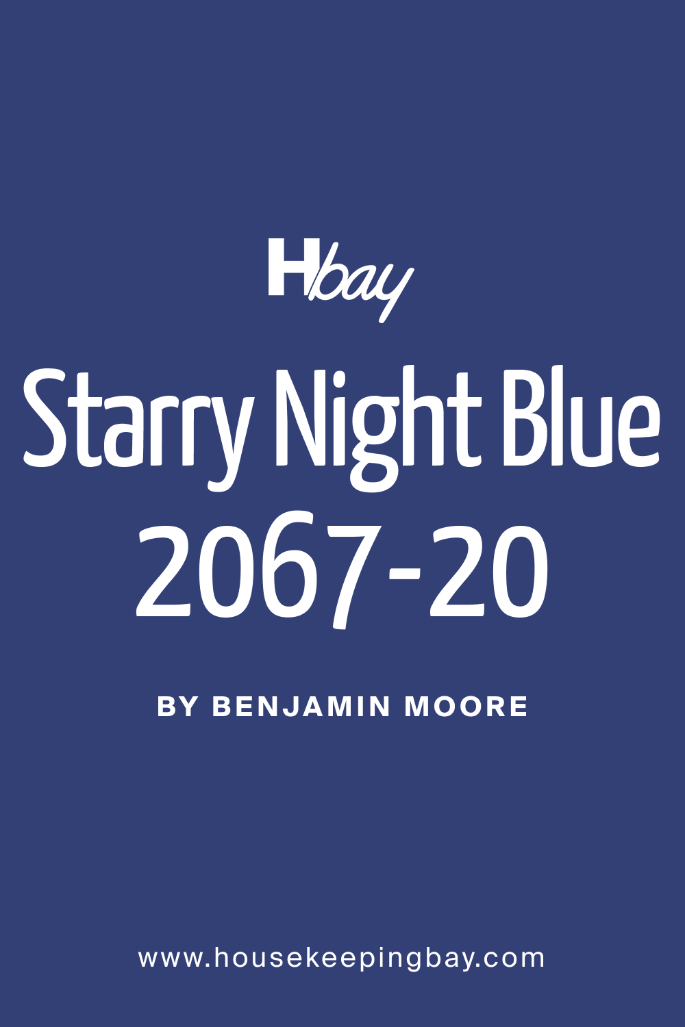 Starry Night Blue 2067 20 Paint Color by Benjamin Moore