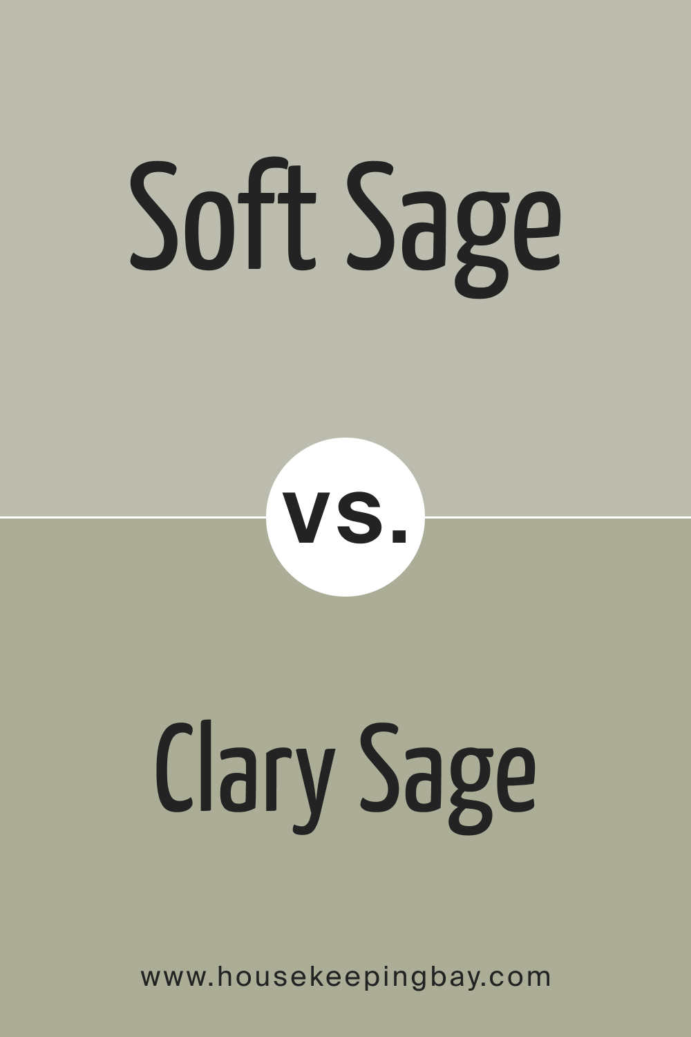 sW 9647 Soft Sage vs. SW 6178 Clary Sage
