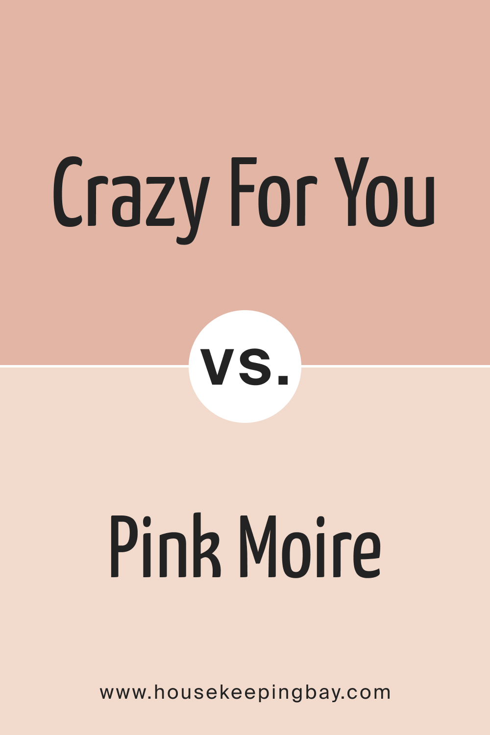 BM Crazy For You 053 vs. BM 050 Pink Moire
