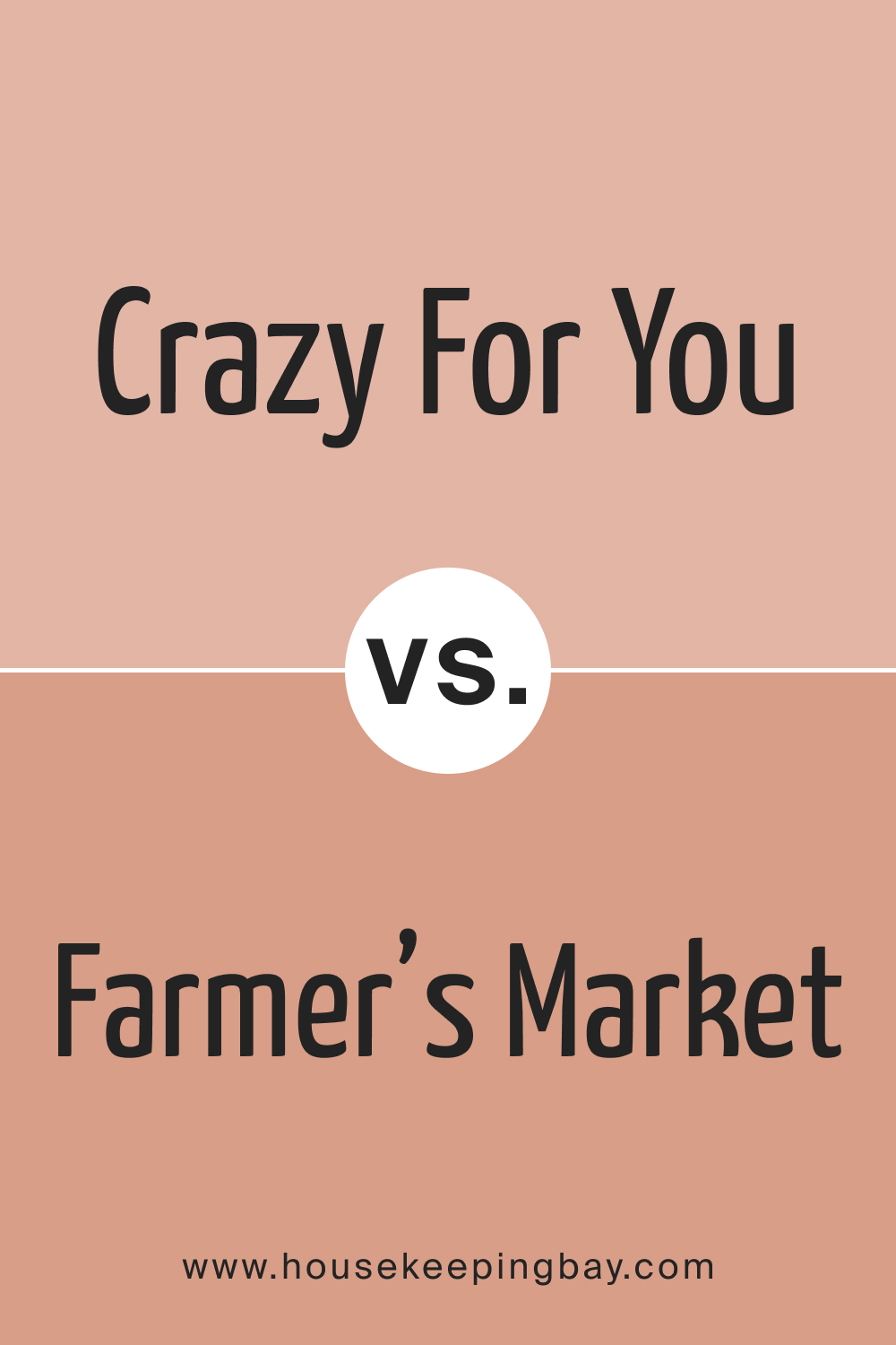 BM Crazy For You 053 vs. BM 054 Farmer’s Market