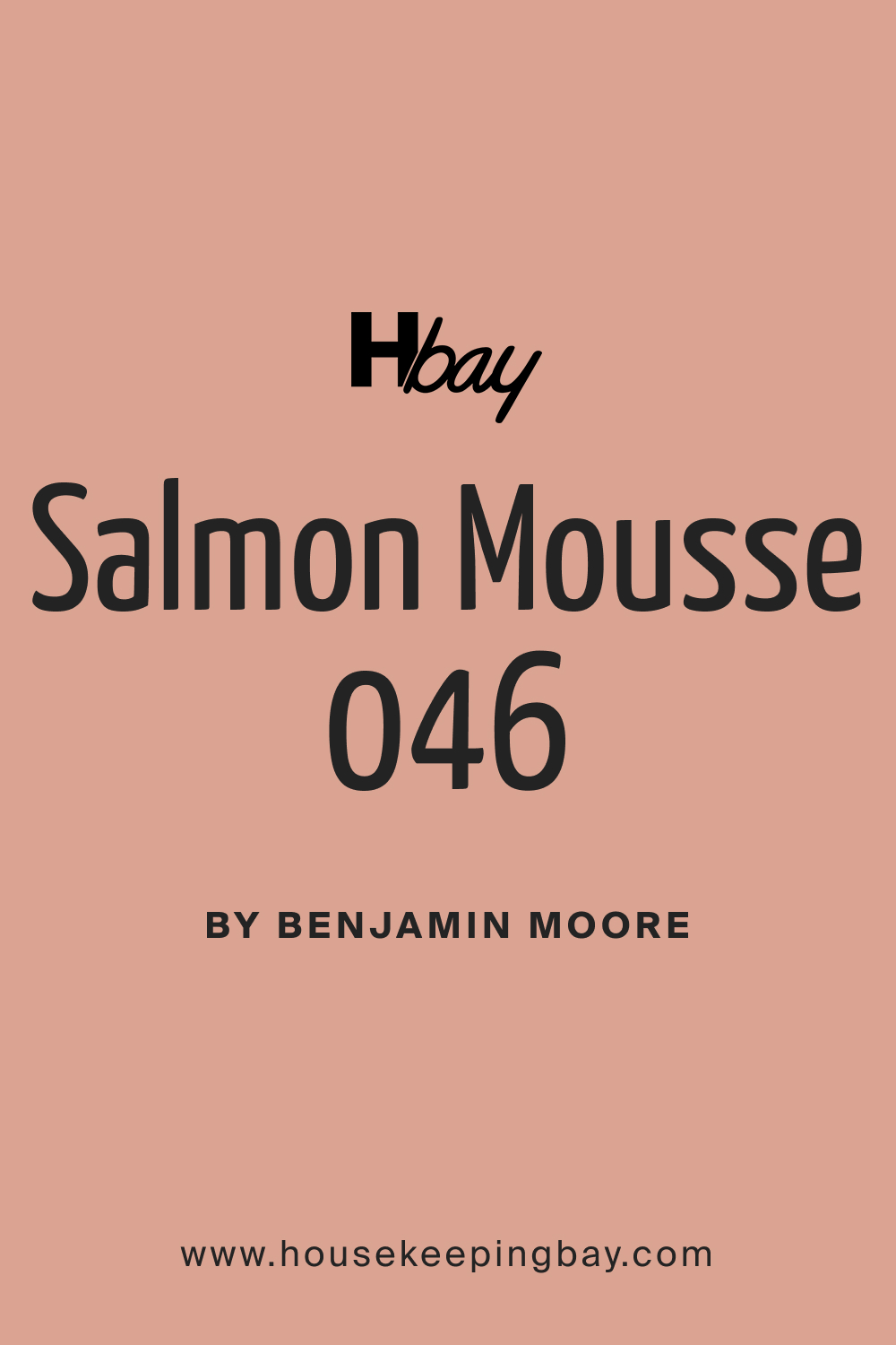 BM Salmon Mousse 046 Paint Color by Benjamin Moore