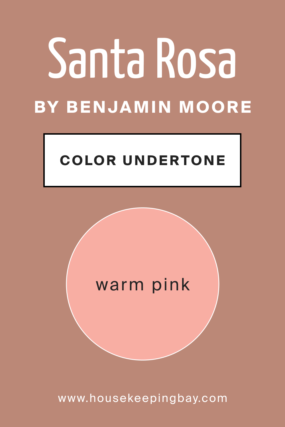 BM Santa Rosa 1189 by Benjamin Moore. Main Undertone