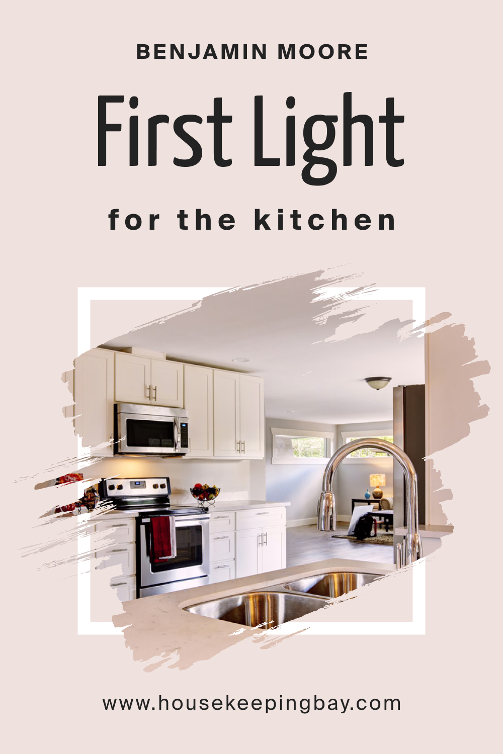 Benjamin Moore. First Light 2102 70 for the Kitchen