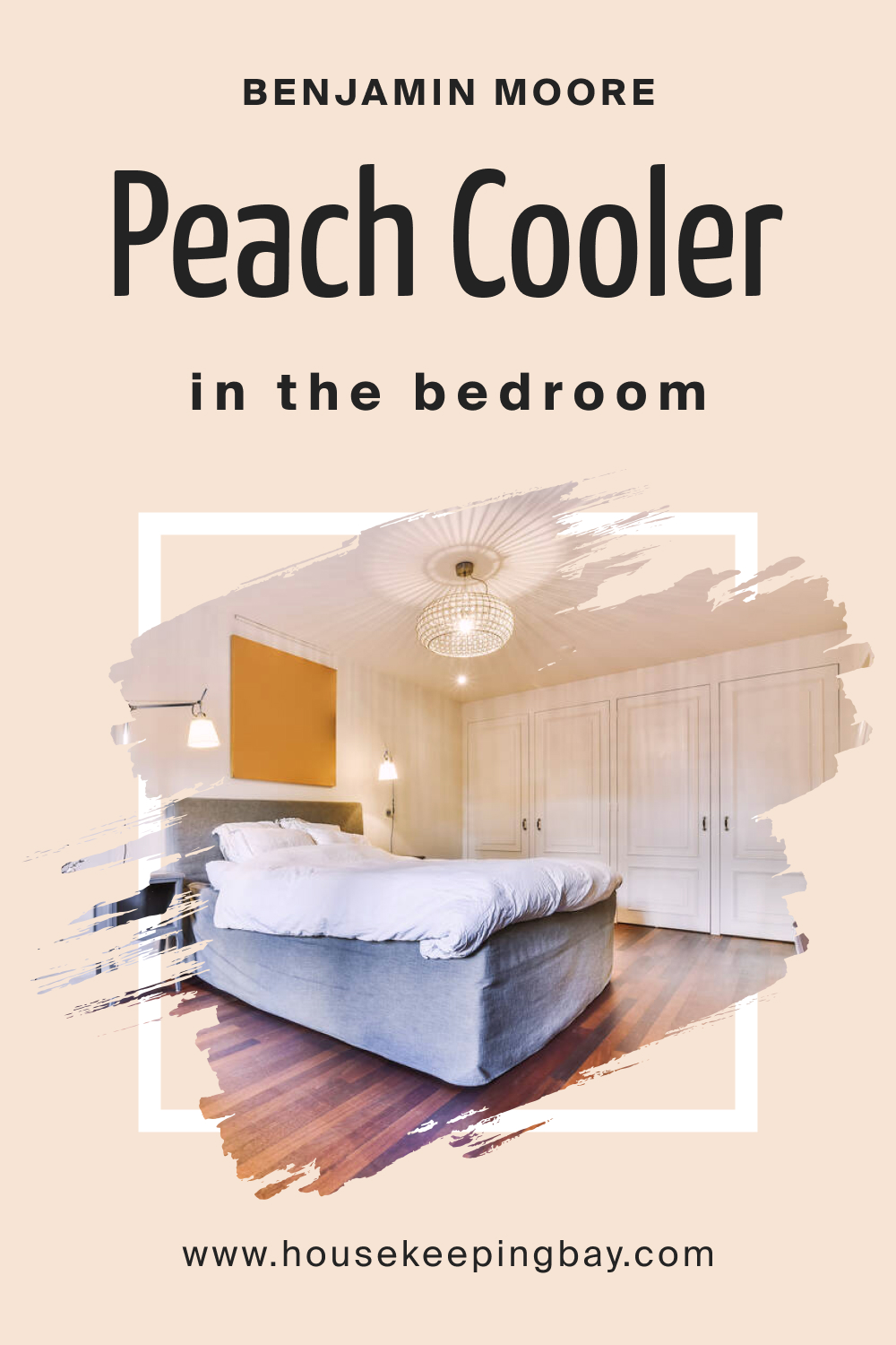 Benjamin Moore. Peach Cooler 022 for the Bedroom