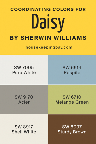 Daisy SW 6910 Paint Color by Sherwin-Williams