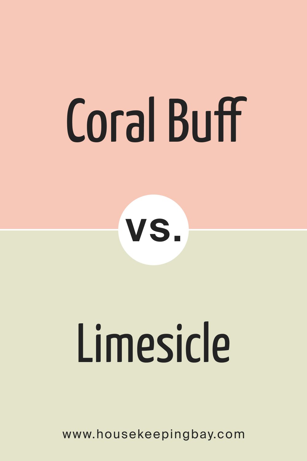 Coral Buff 024 vs. BM 2145 50 Limesicle