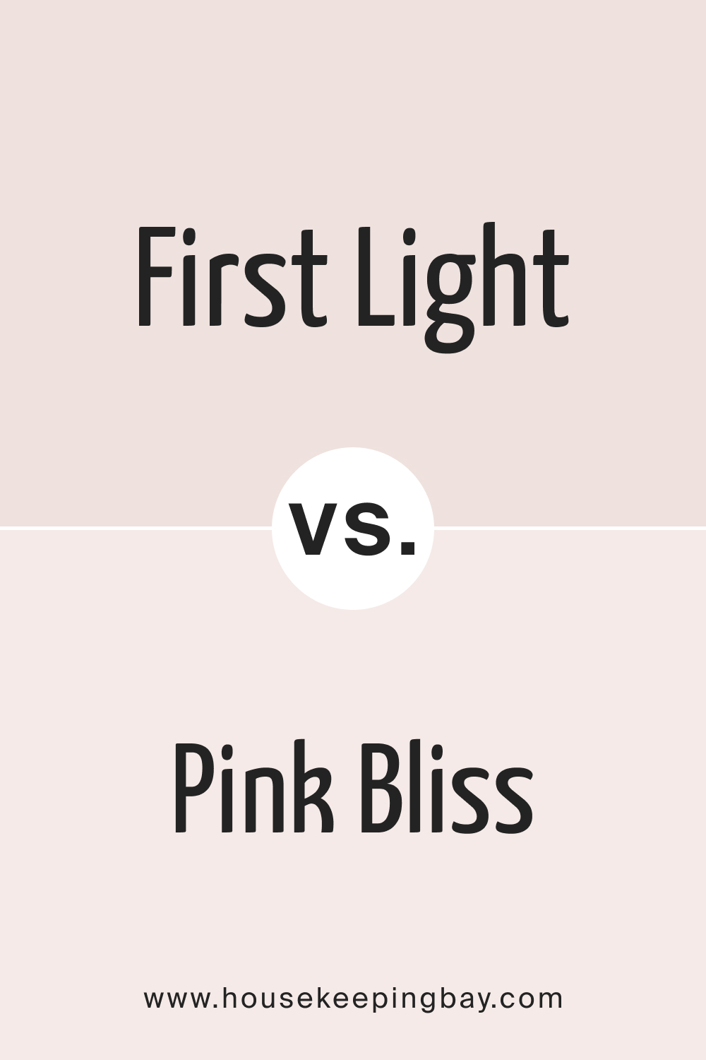 First Light 2102 70 vs. BM 2093 70 Pink Bliss