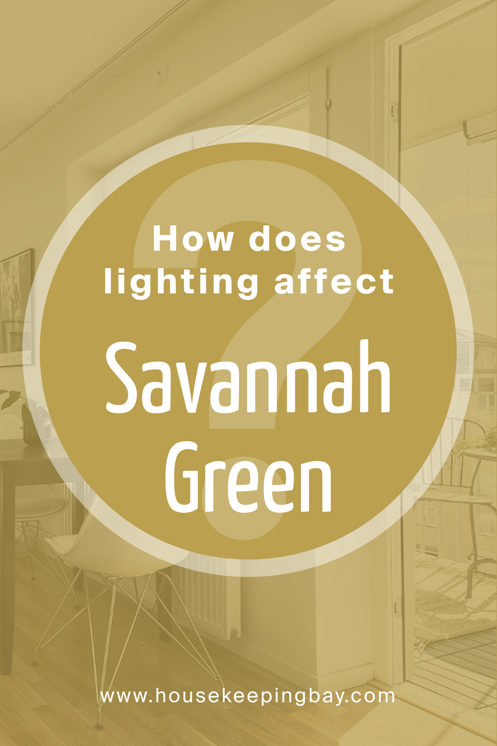 How does lighting affect Savannah Green 2150 30