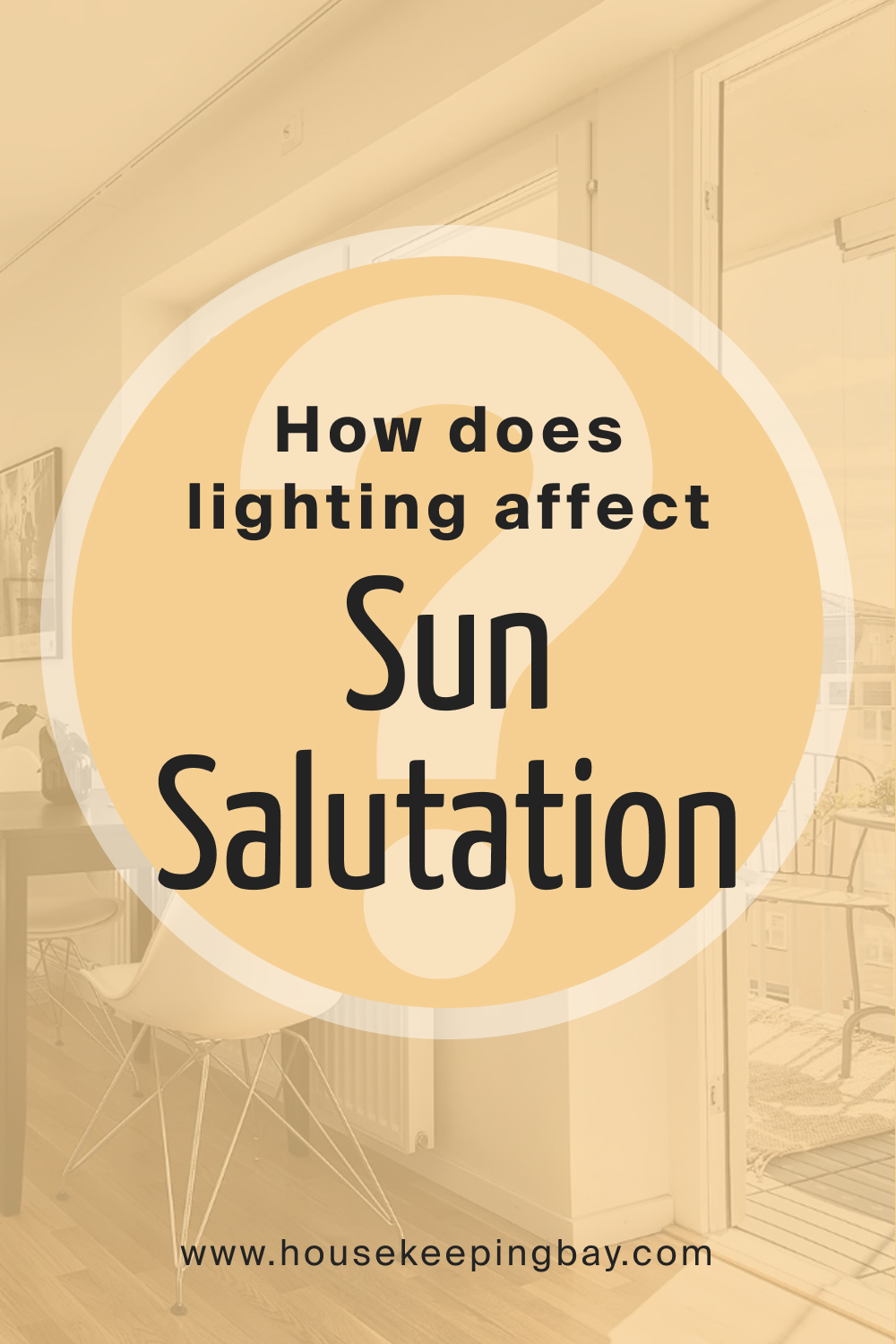 How does lighting affect Sun Salutation SW 9664