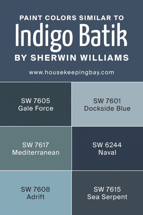 Indigo Batik SW 7602 Paint Color by Sherwin Williams