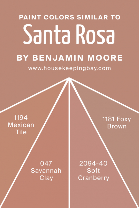 Santa Rosa 1189 Paint Color by Benjamin Moore